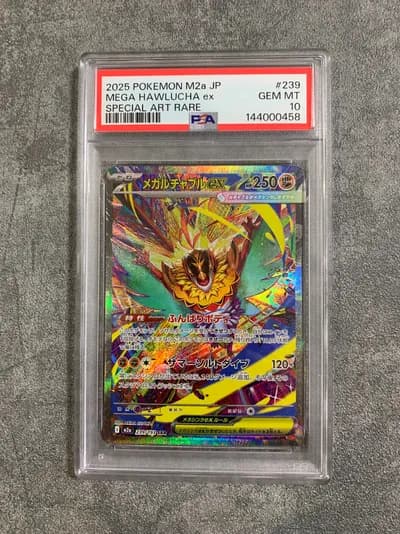Mega Hawlucha EX PSA 10